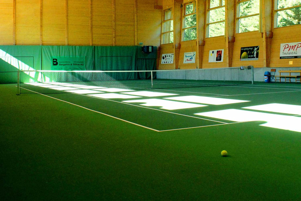 Symbolbild Tennishalle, Lenzerheide